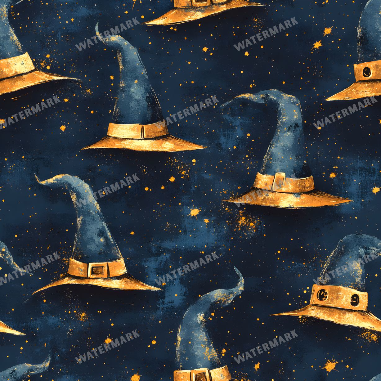 Witchcraft Seamless Pattern