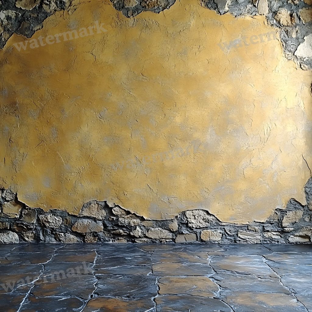 Rustic Textured Wall digital photo backdrop for photo editing, preview 44