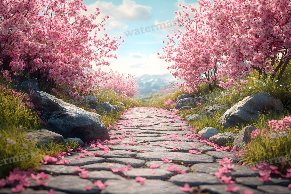 Spring Blossom Escape Backdrop Images