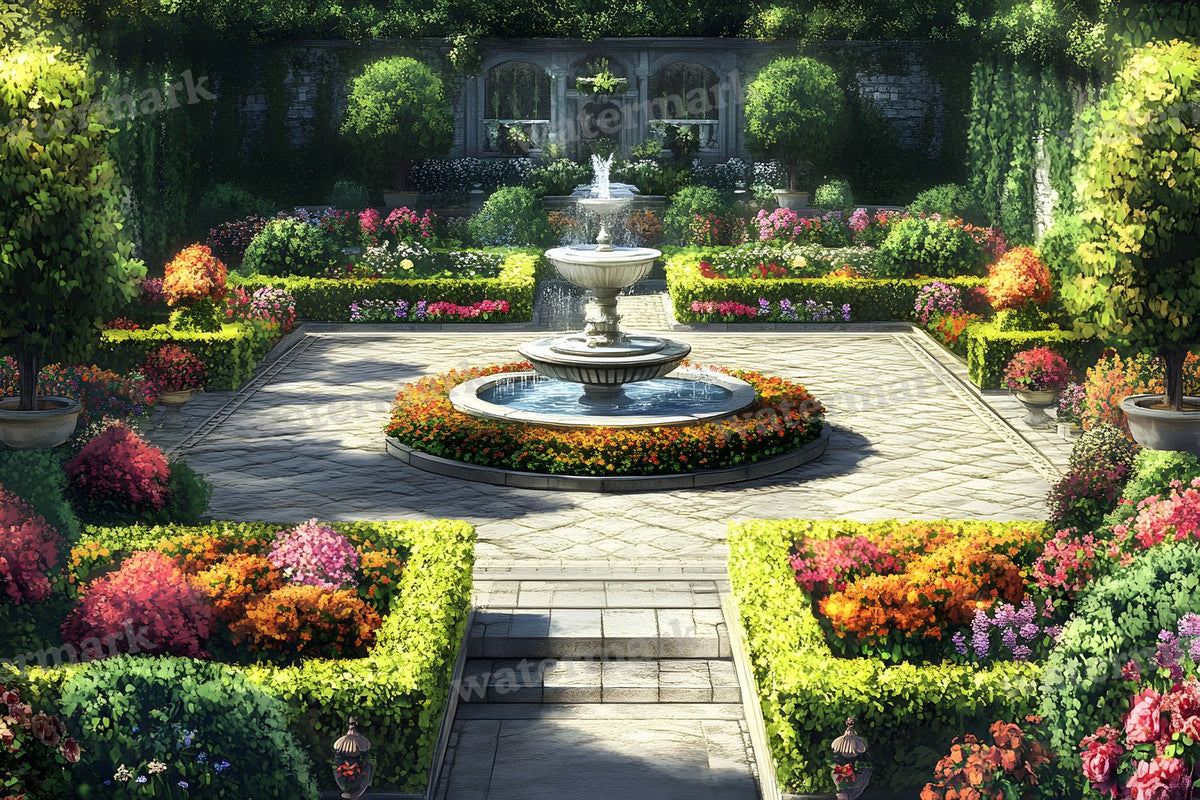 Botanical Garden Backdrop Images