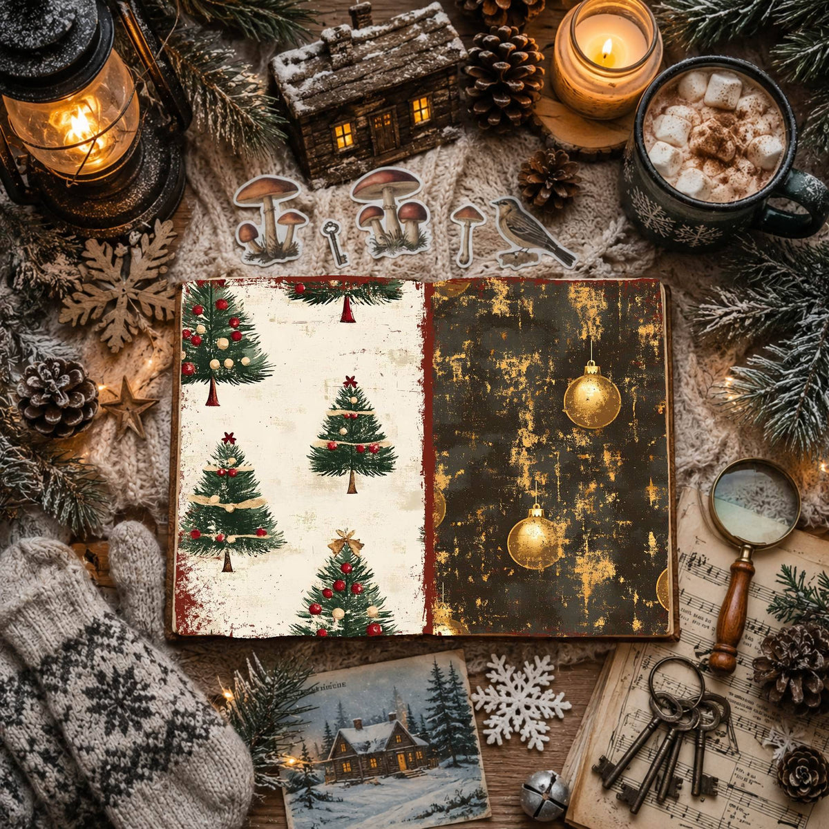 Christmas Digital Papers