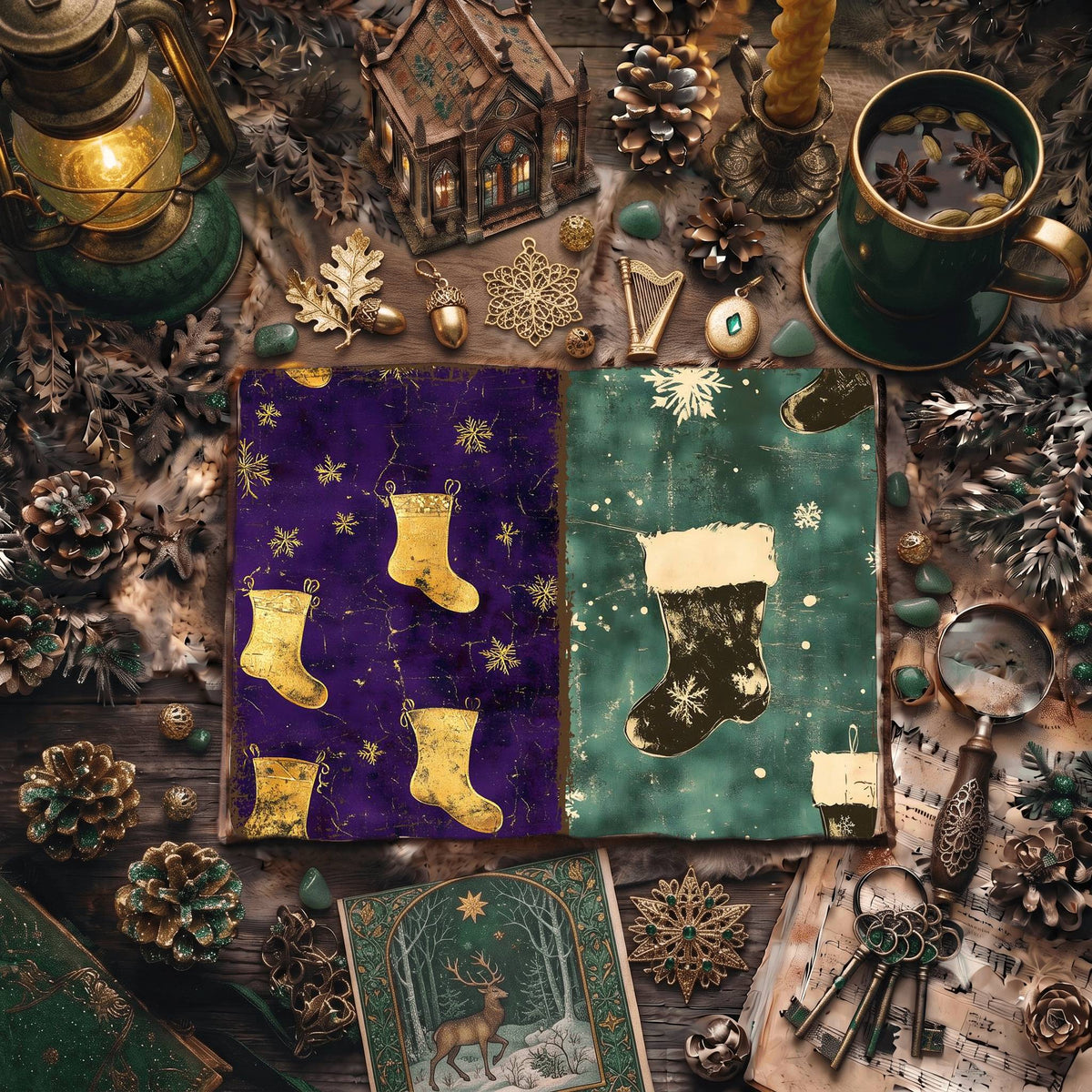 Christmas Digital Papers