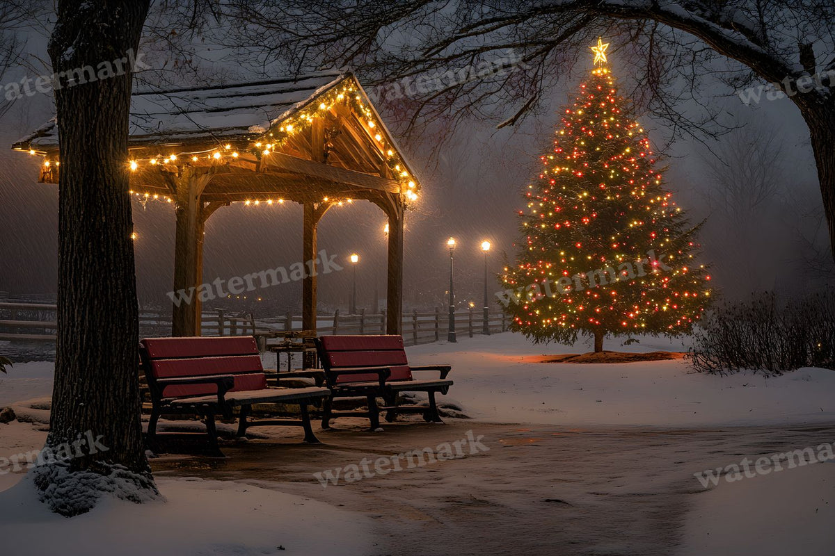 Classic Christmas Backdrop Images