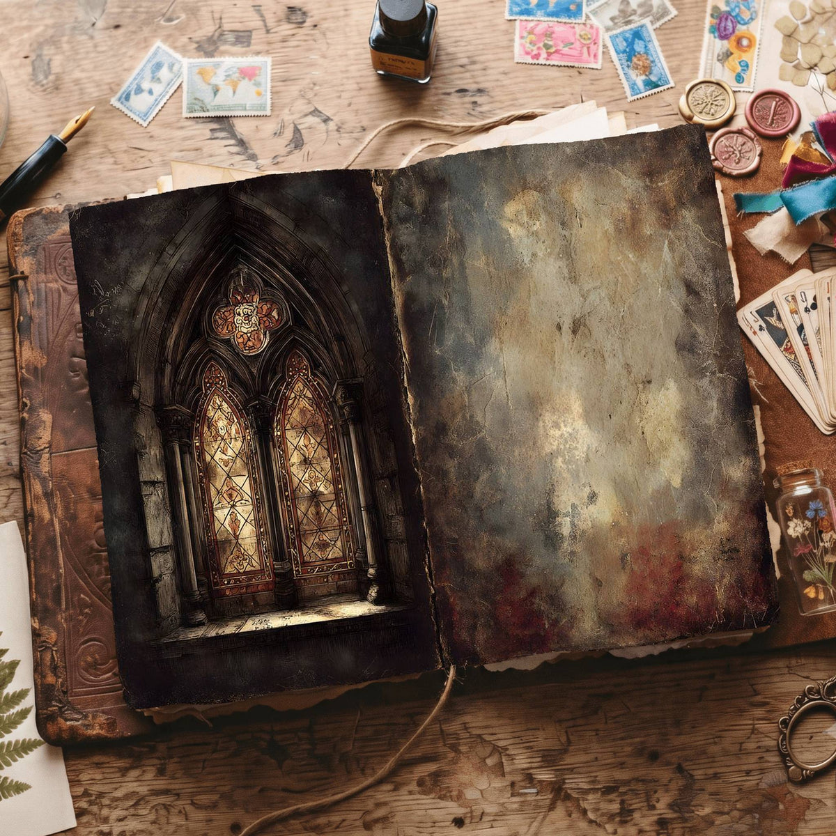 Gothic Digital Papers