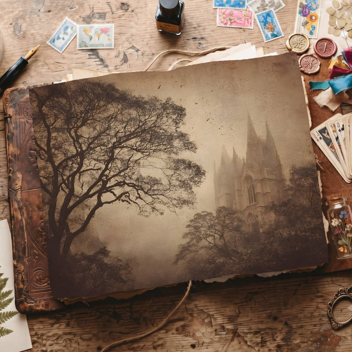 Gothic Digital Papers