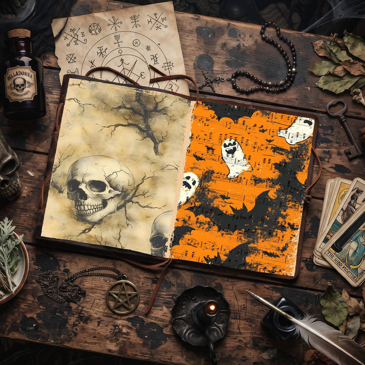 Halloween Digital Papers