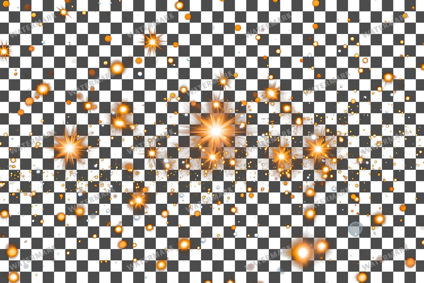 Starlight Tiny Sparkles Transparent Overlay Pngs