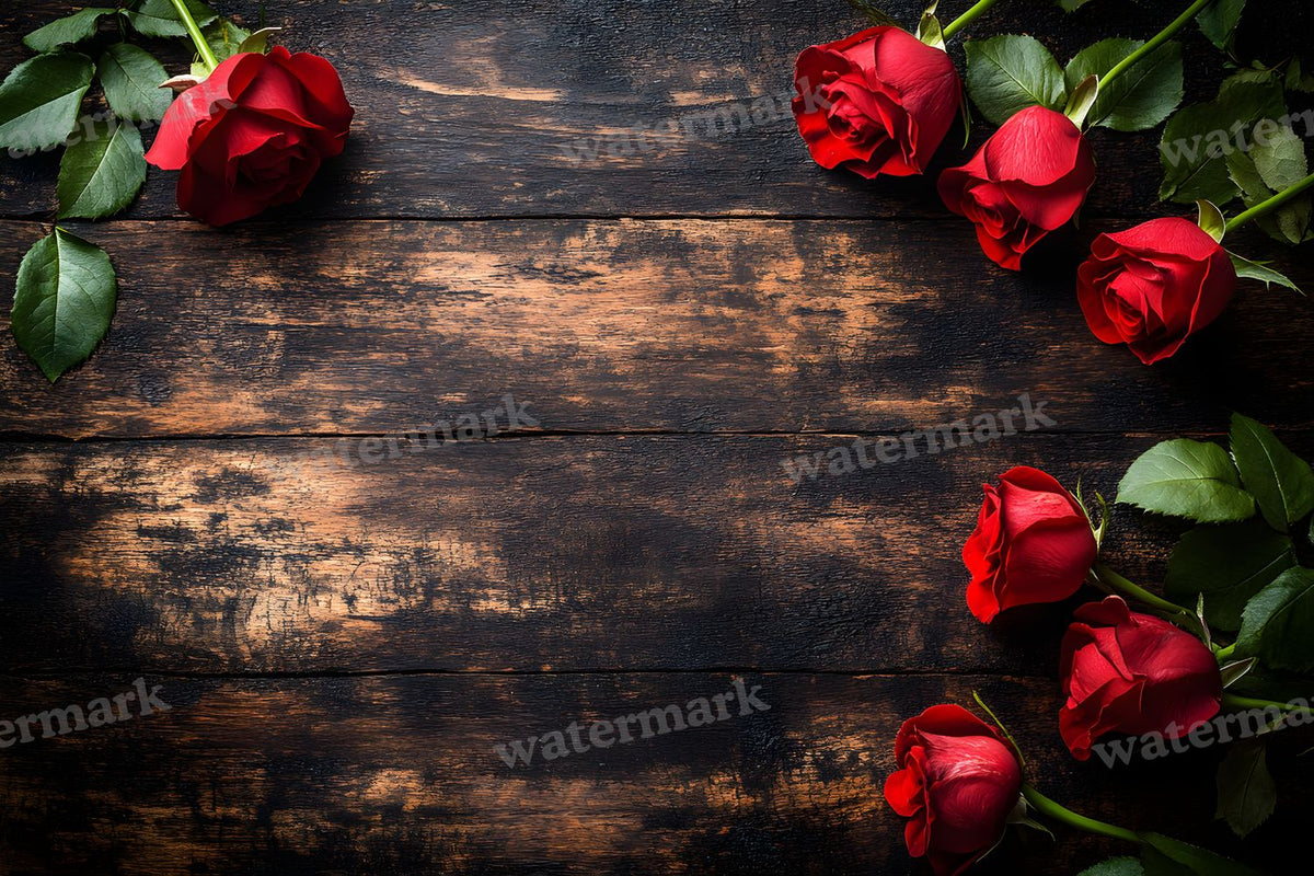 Valentine digital photo backdrop for photo editing, preview 44
