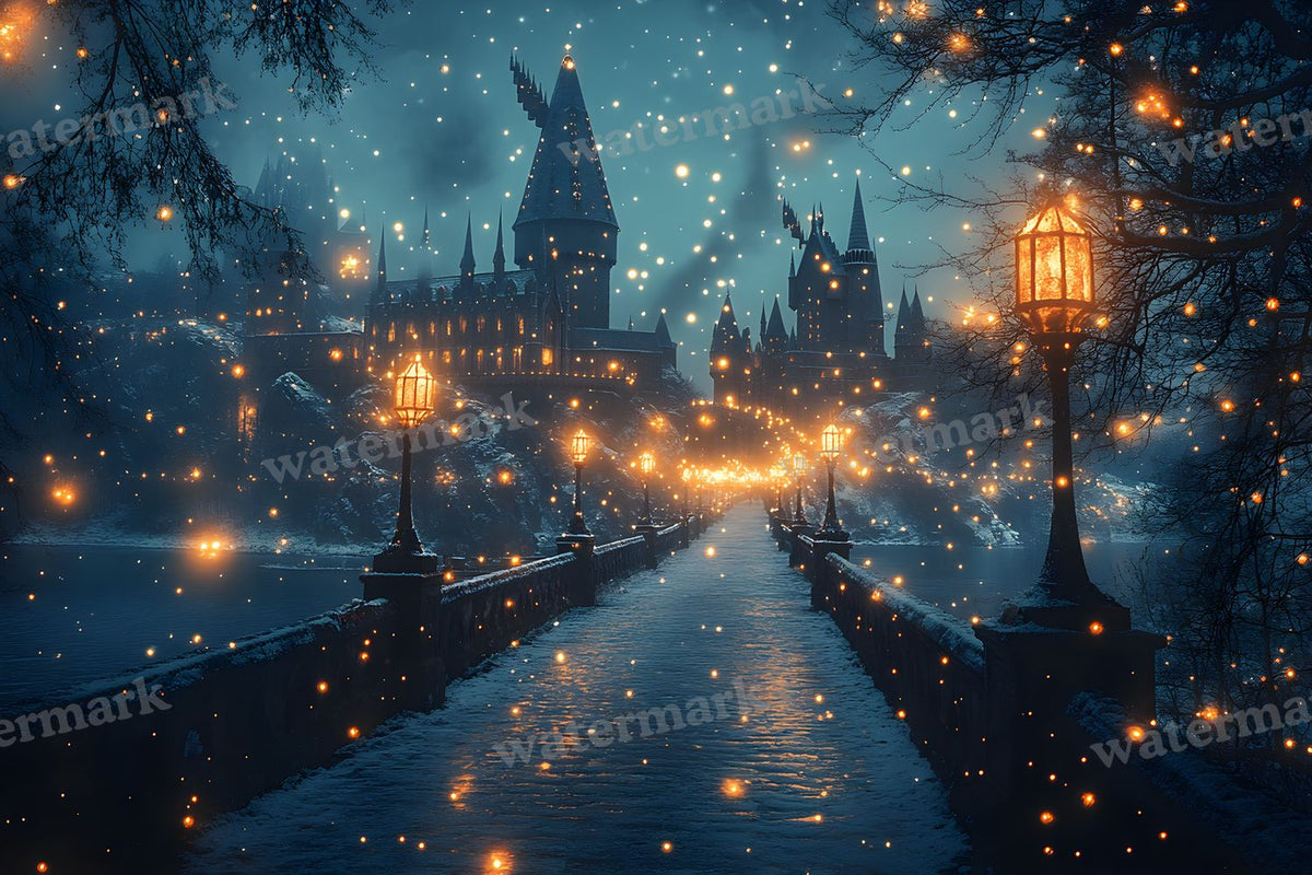 Wizarding School Backdrop Images