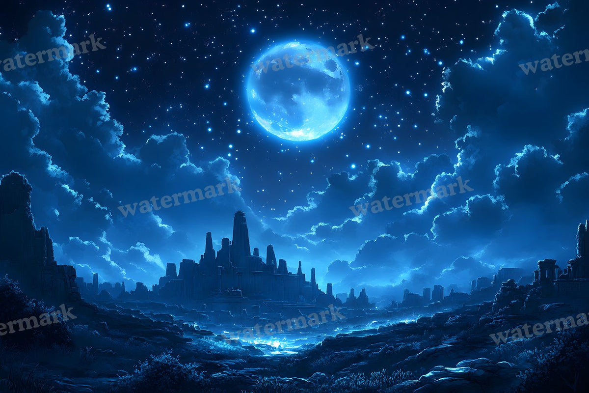 Ancient Egyptian Night Backdrop Images