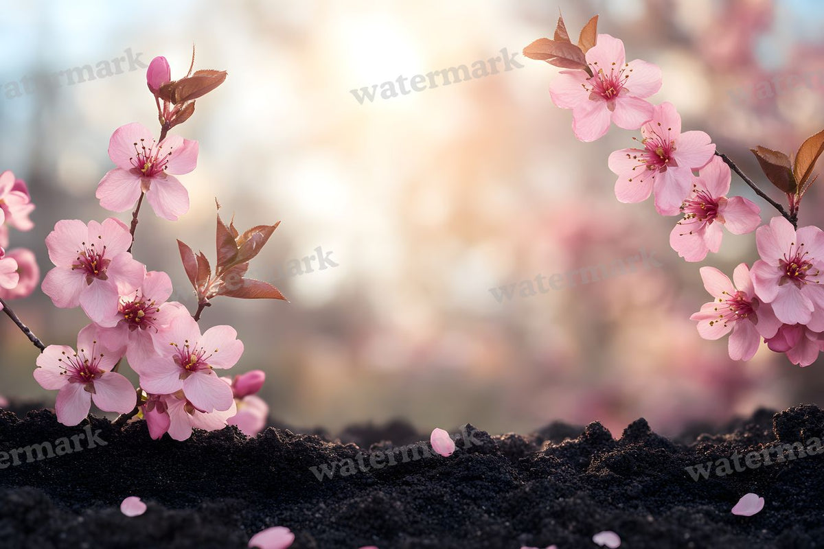Spring Blossom Escape Backdrop Images