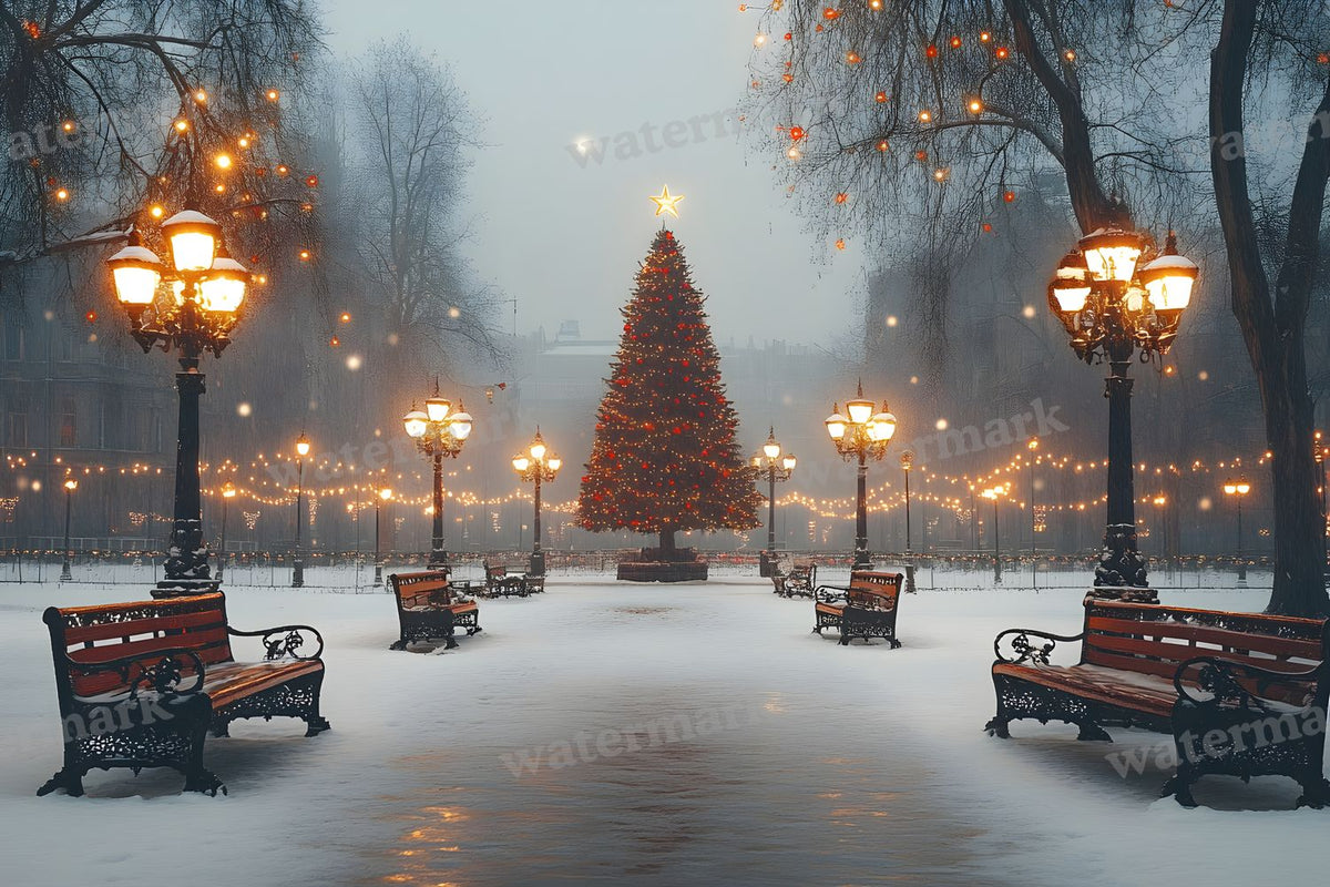 Classic Christmas Backdrop Images