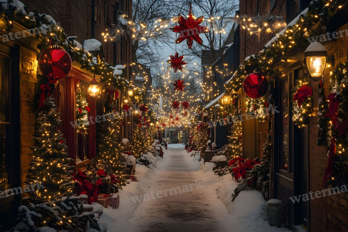 Classic Christmas Backdrop Images
