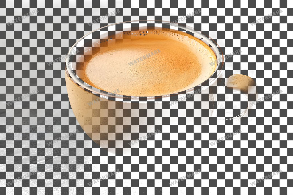 Coffee Cup PNG overlay on a transparent checkered background, preview 46