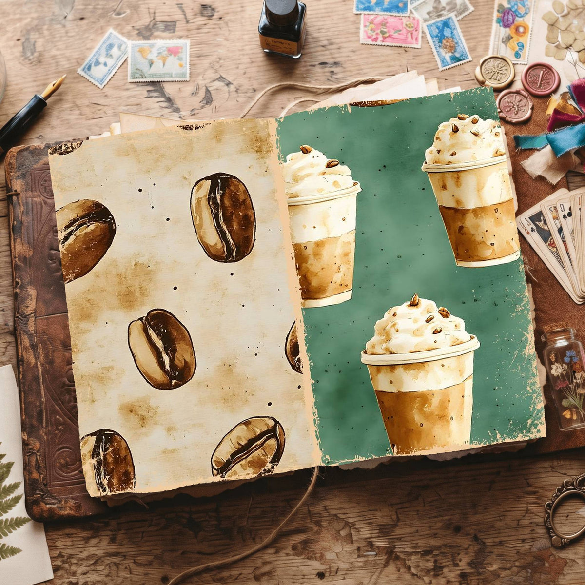 Coffee Digital Papers