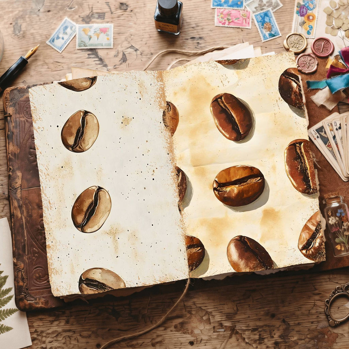 Coffee Digital Papers