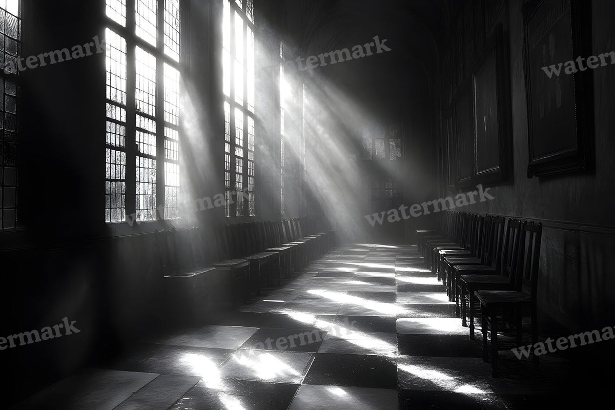 Dark Academia Study Backdrop Images