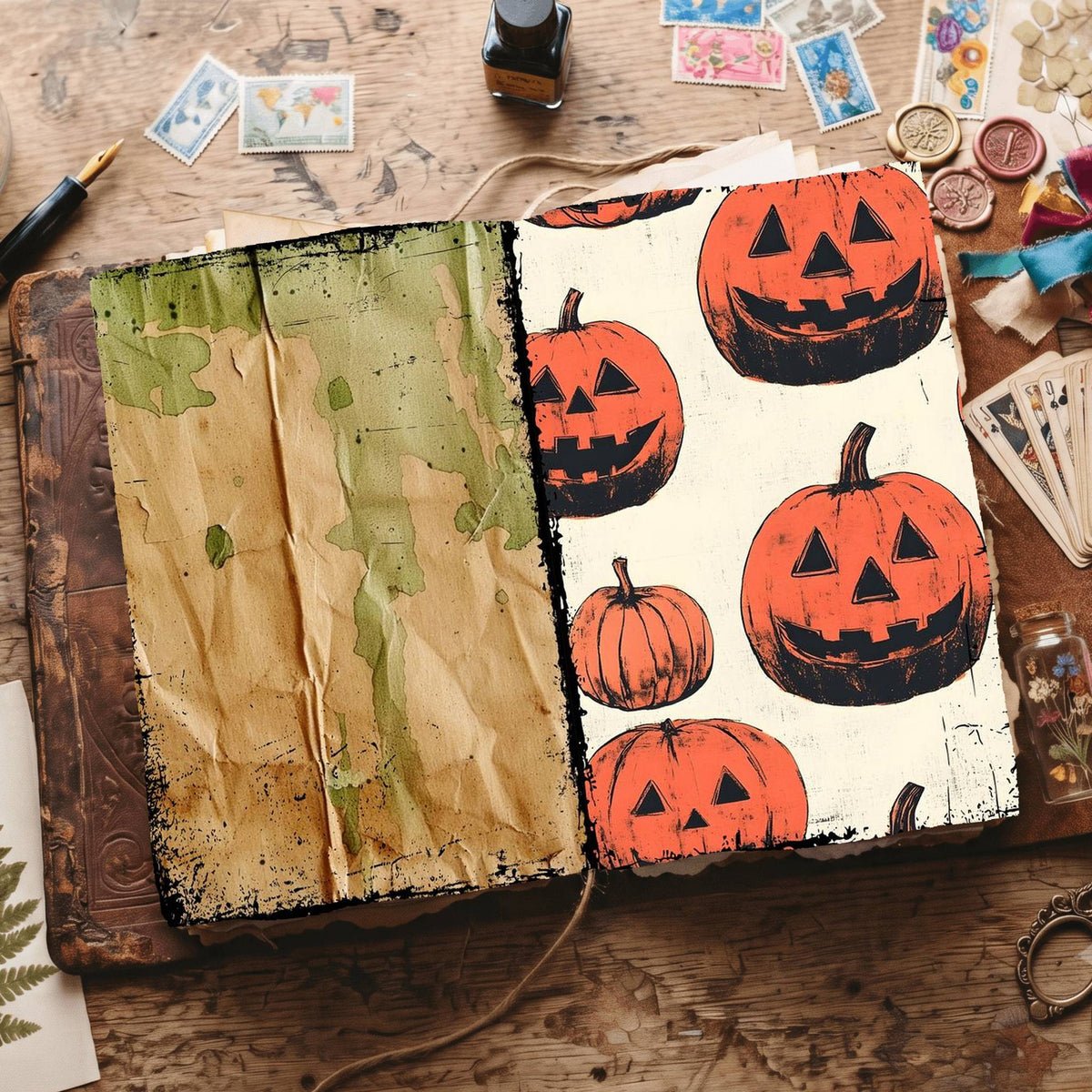Halloween Digital Papers