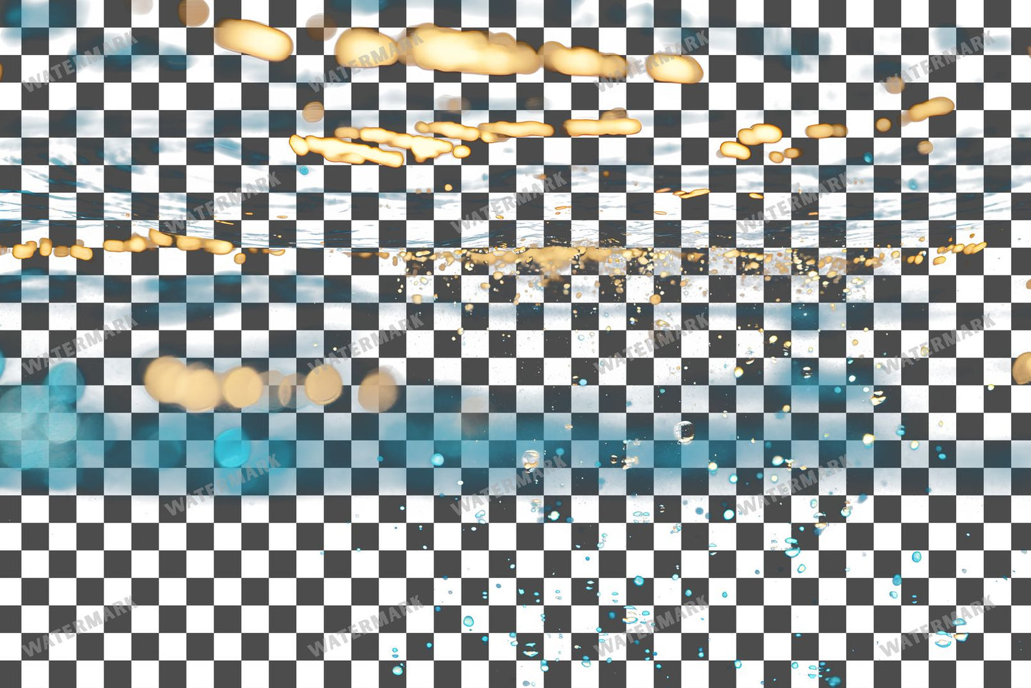 Underwater Lighting Transparent Overlay Pngs