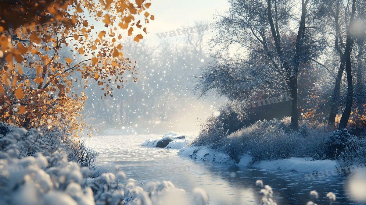 Winter Snow Backdrop Images