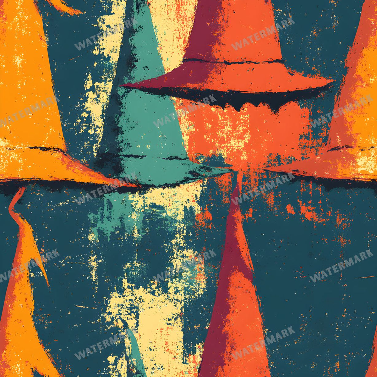 Witchcraft Seamless Pattern