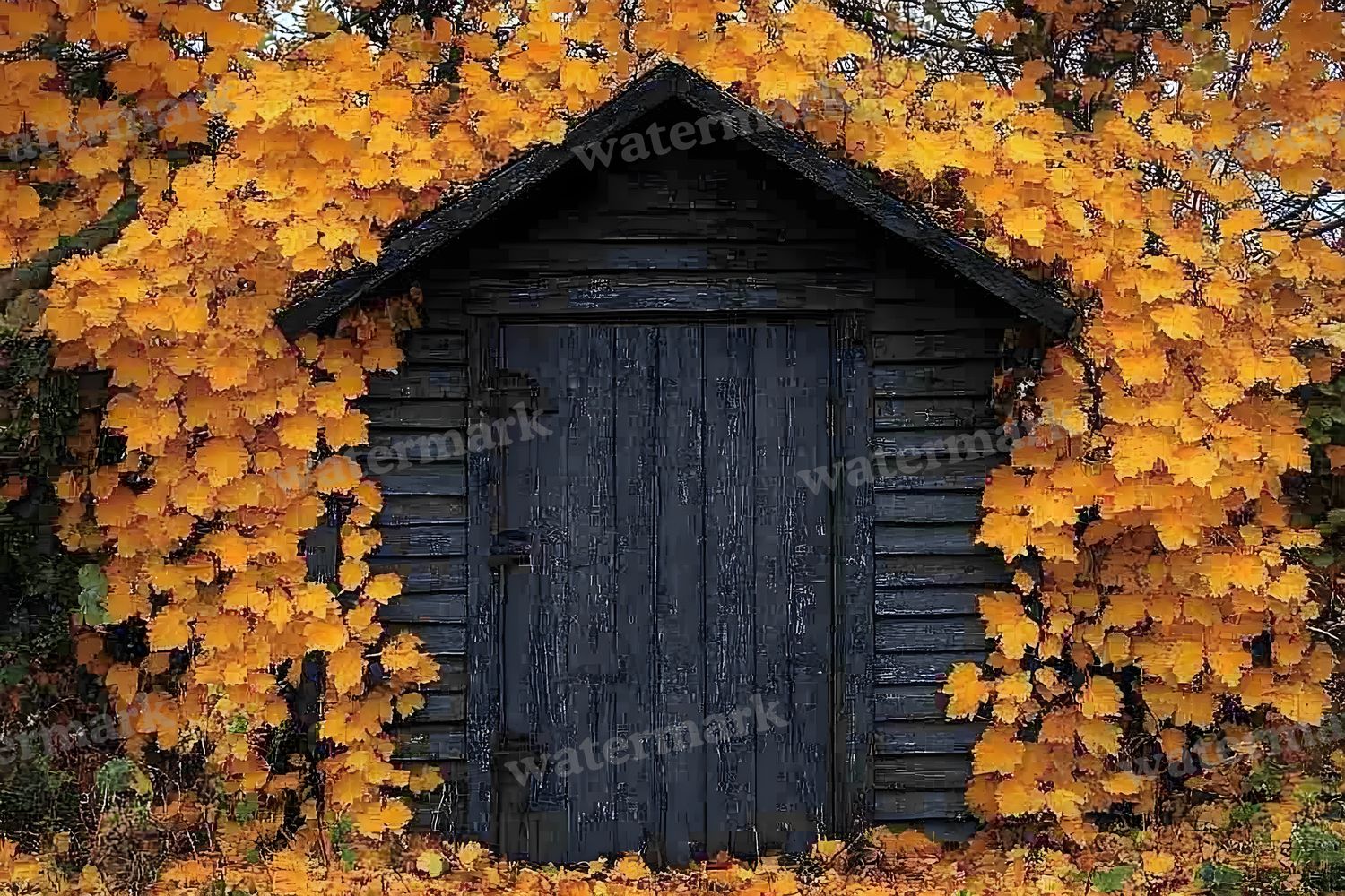 Witchs Hut Backdrop Images