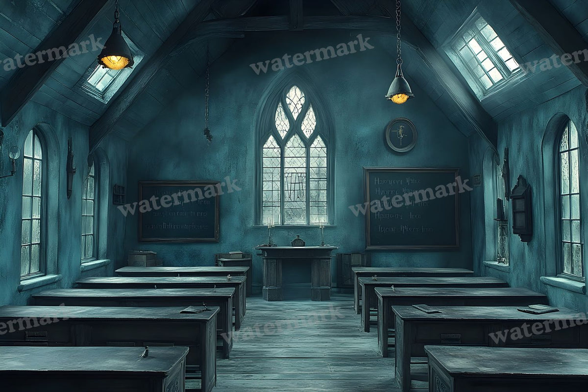 Wizarding Classroom Backdrop Images