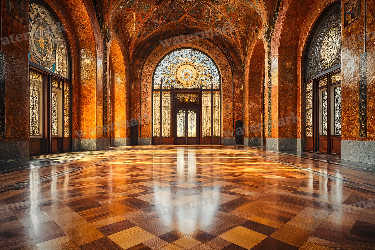 Amber Gallery Backdrop Images