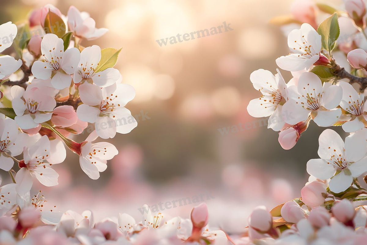 Spring Blossom Escape Backdrop Images