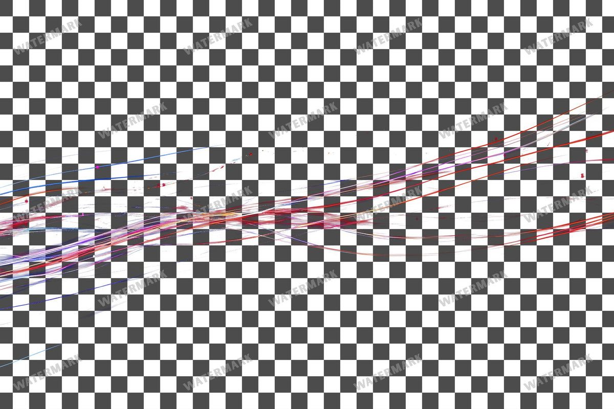 Abstract Light Streaks Transparent Overlay Pngs