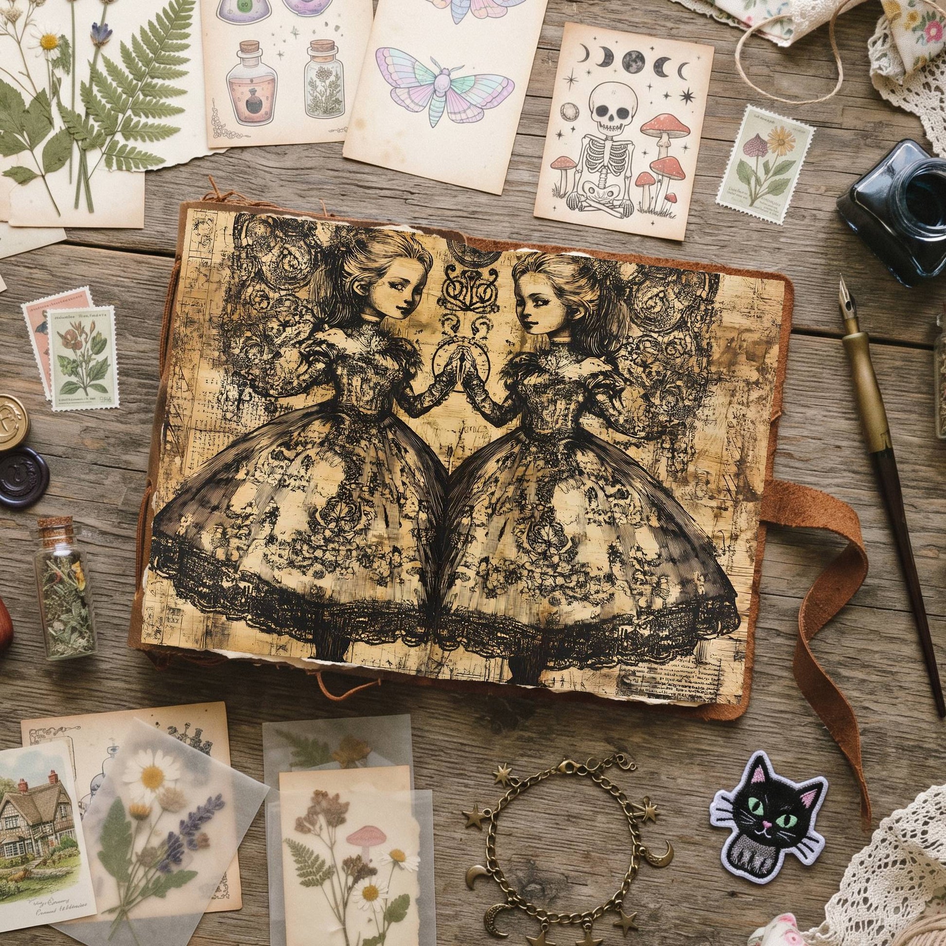 Alice In Wonderland Digital Papers