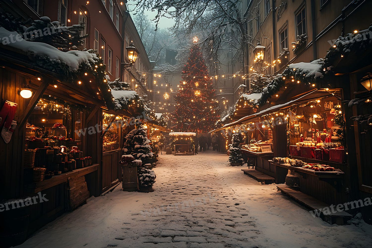 Classic Christmas Backdrop Images