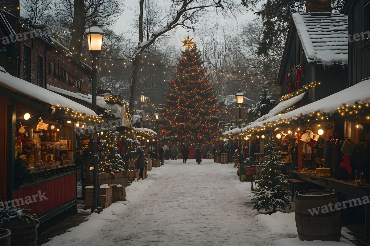 Classic Christmas Backdrop Images