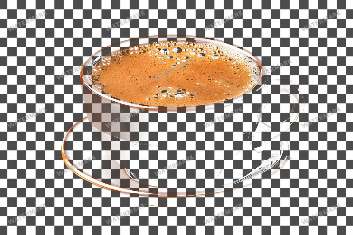 Coffee Cup PNG overlay on a transparent checkered background, preview 47