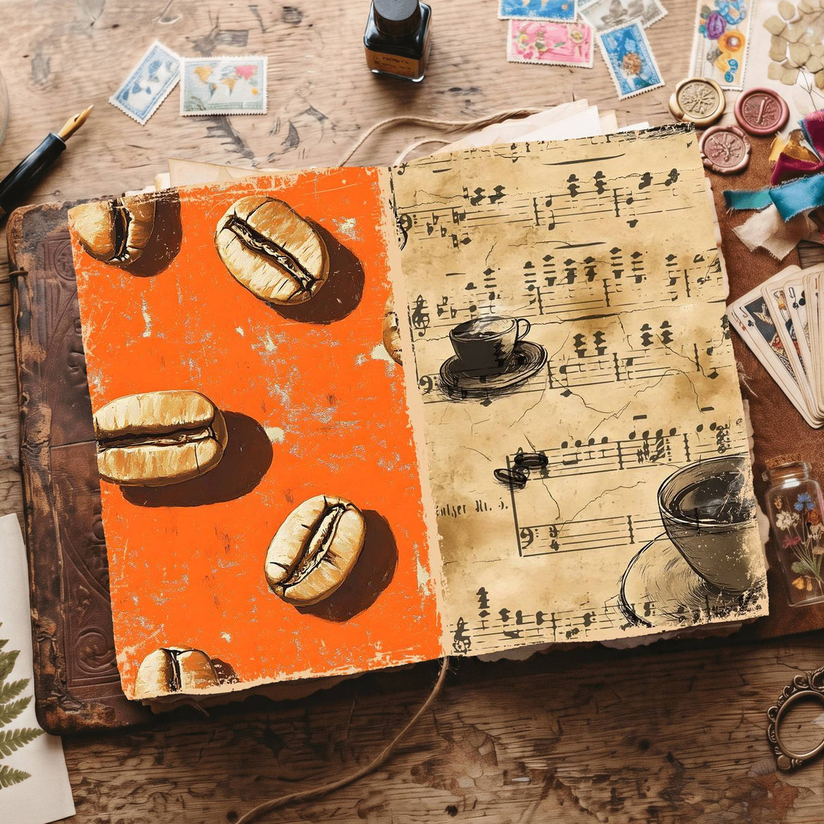Coffee Digital Papers