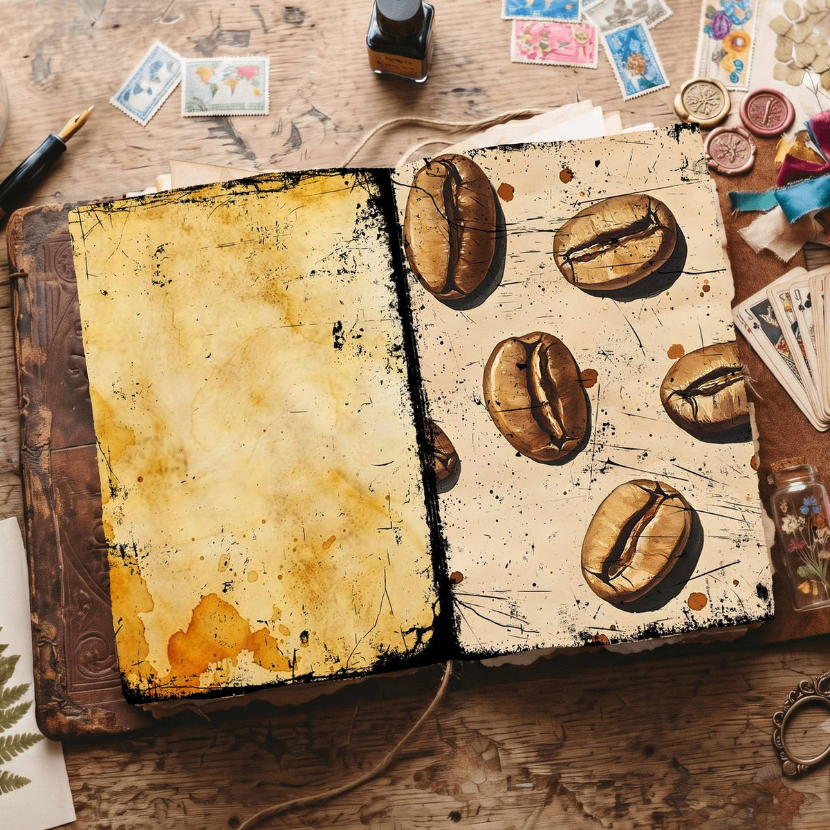 Coffee Digital Papers