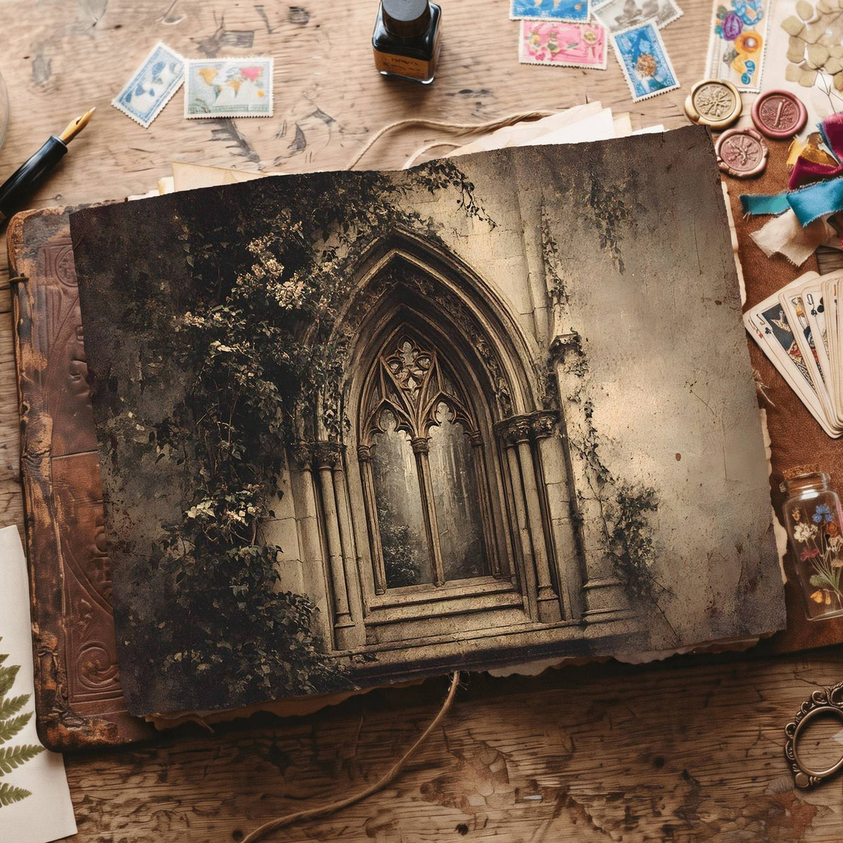 Gothic Digital Papers