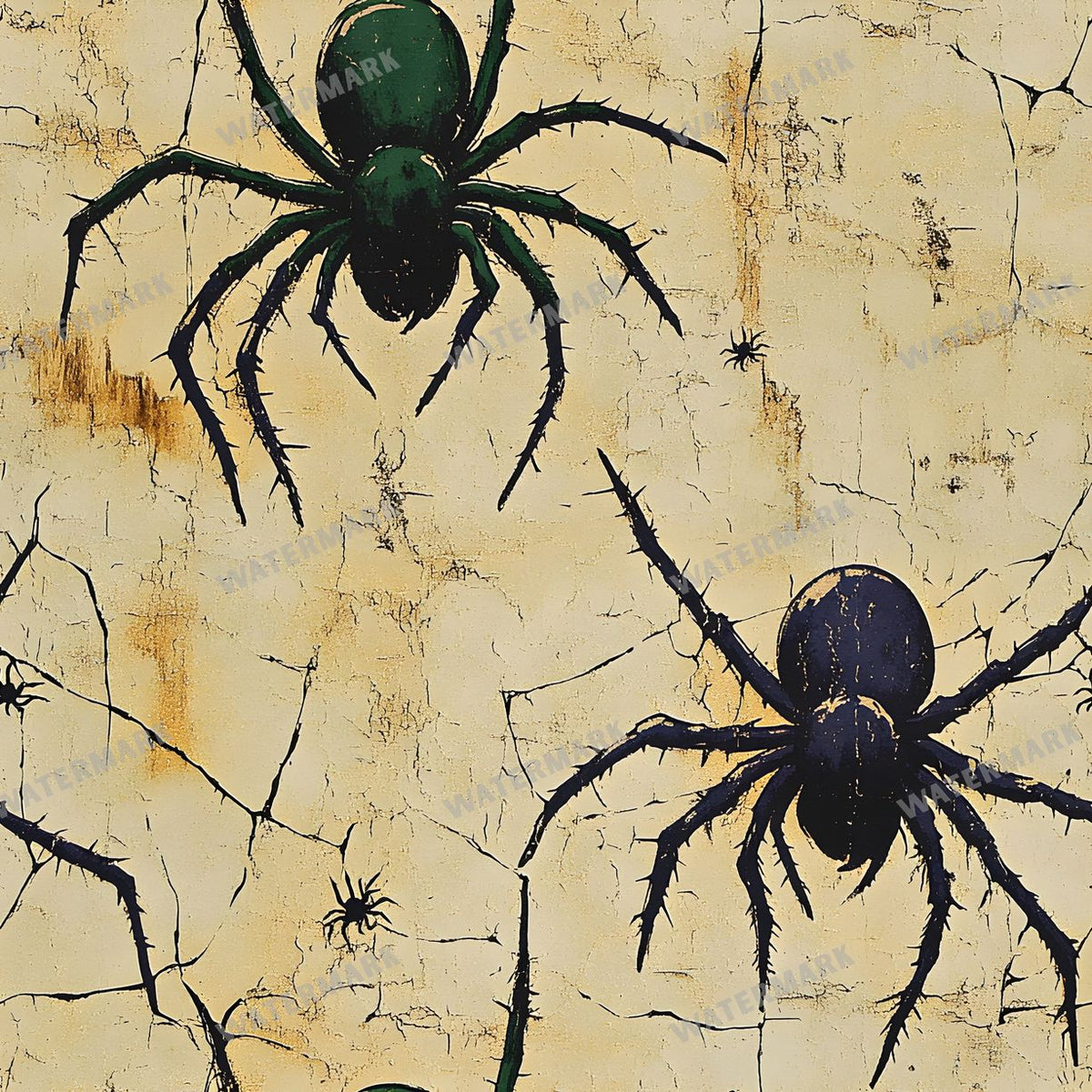 Halloween Seamless Pattern