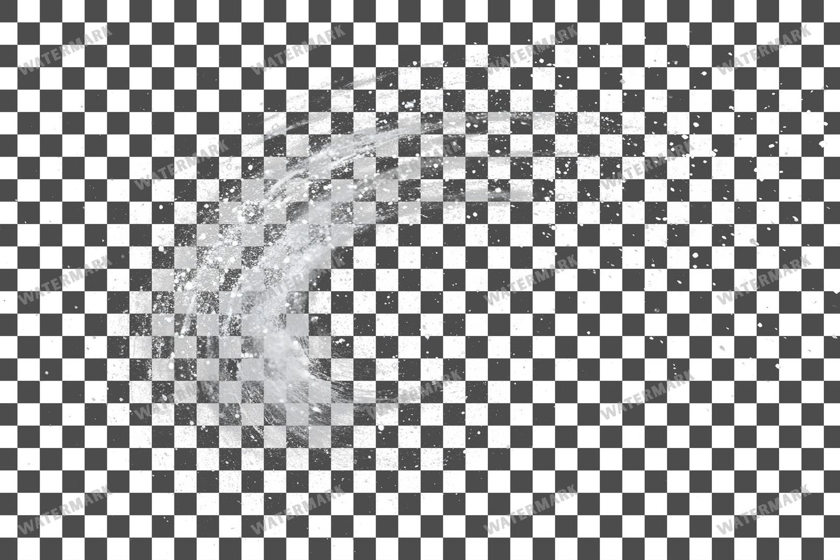 Snowflake Flurry Overlay Swirling Flakes