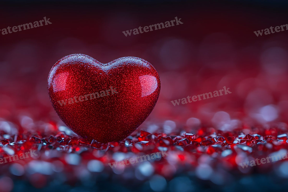Valentine digital photo backdrop for photo editing, preview 46