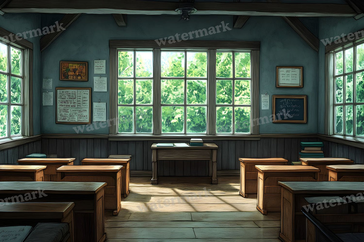 Wizarding Classroom Backdrop Images
