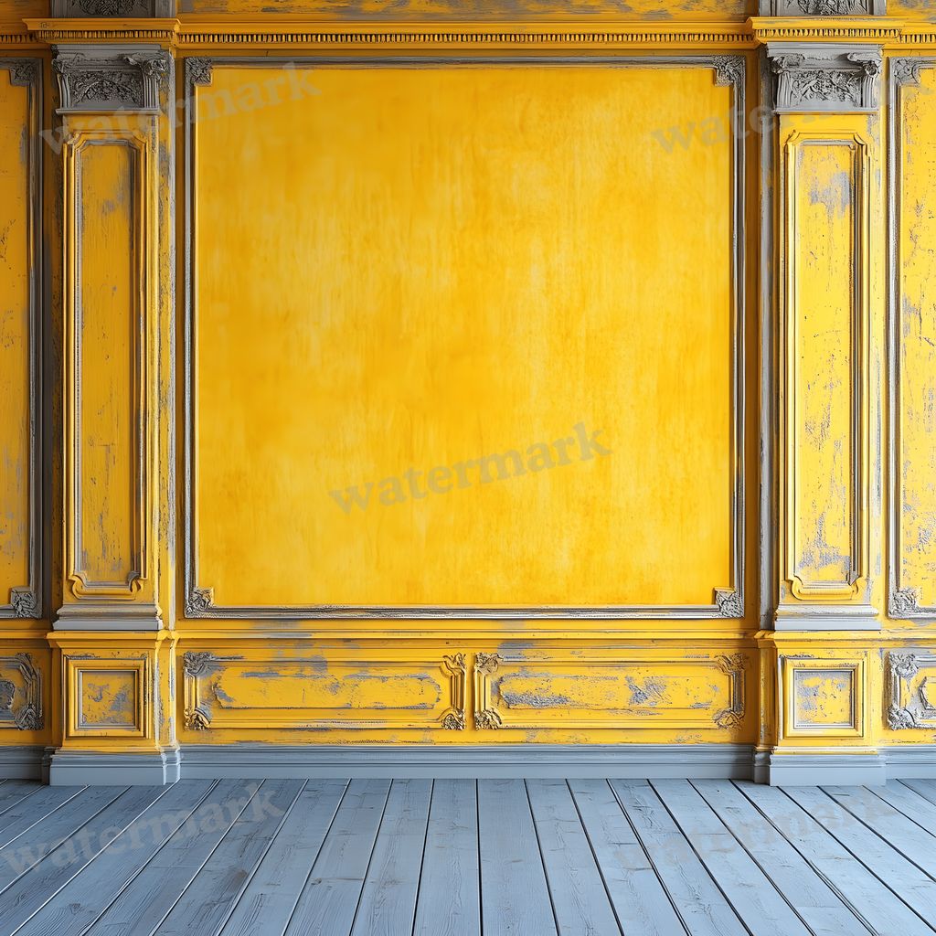 Yellow Pastel Room Backdrop Images