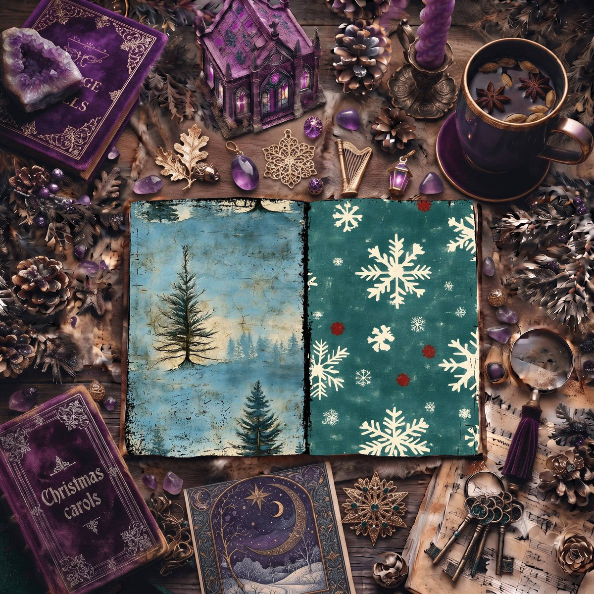 Christmas Digital Papers