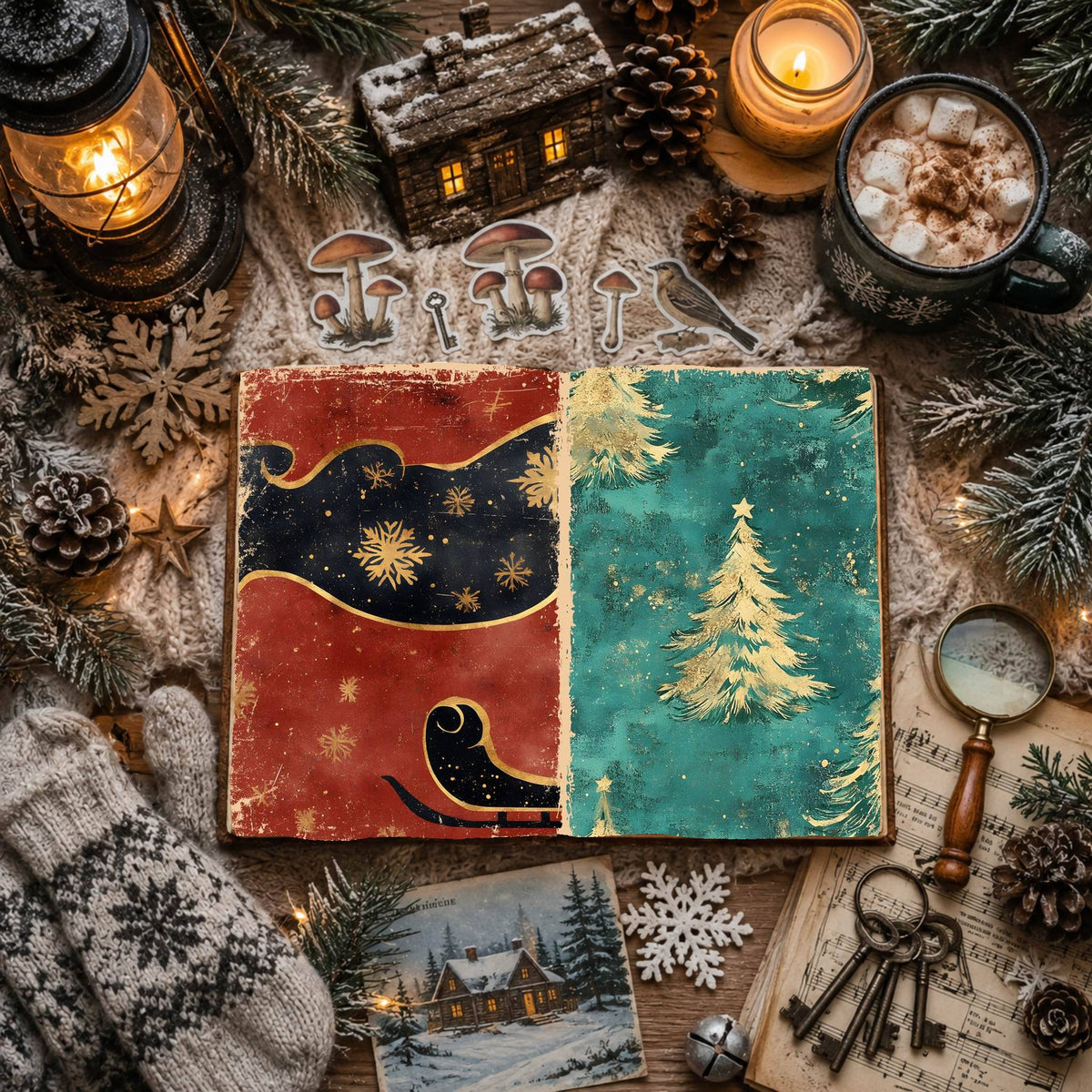 Christmas Digital Papers