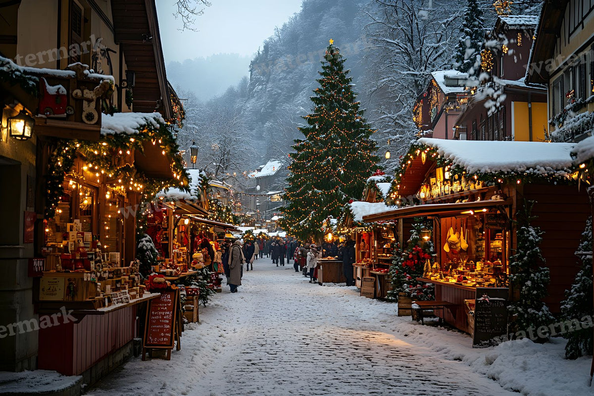 Classic Christmas Backdrop Images