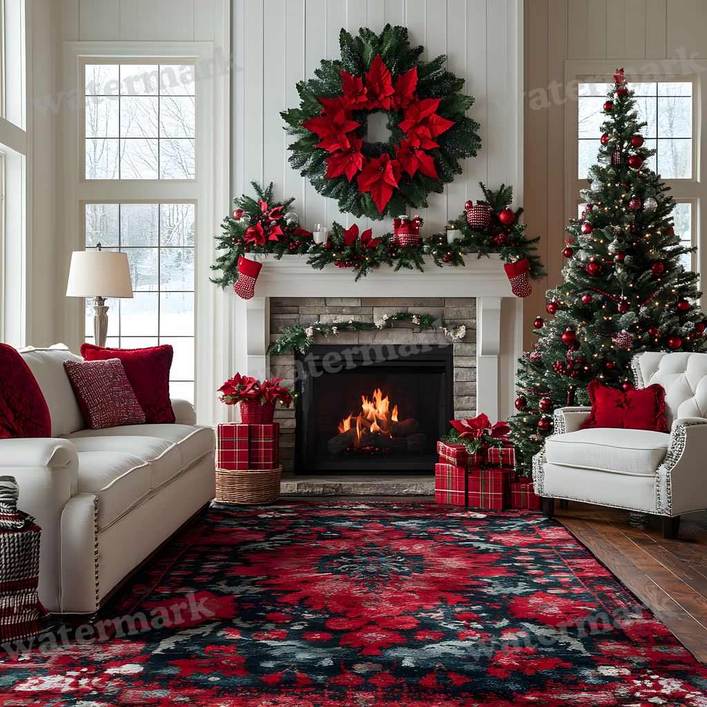 Classic Christmas Backdrop Images
