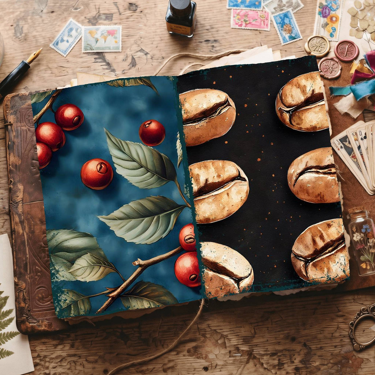 Coffee Digital Papers