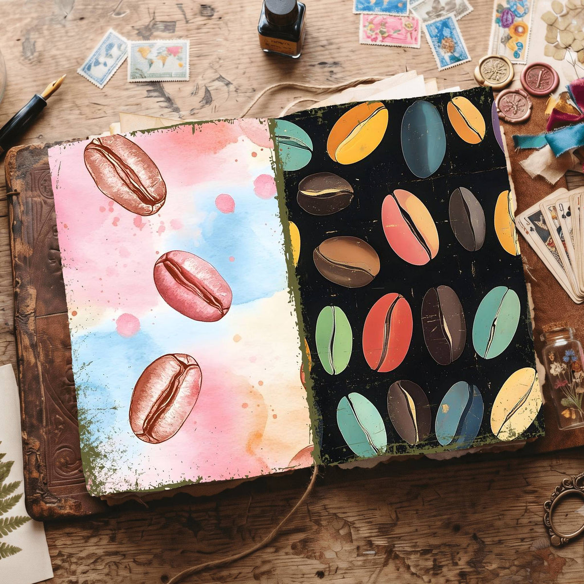 Coffee Digital Papers