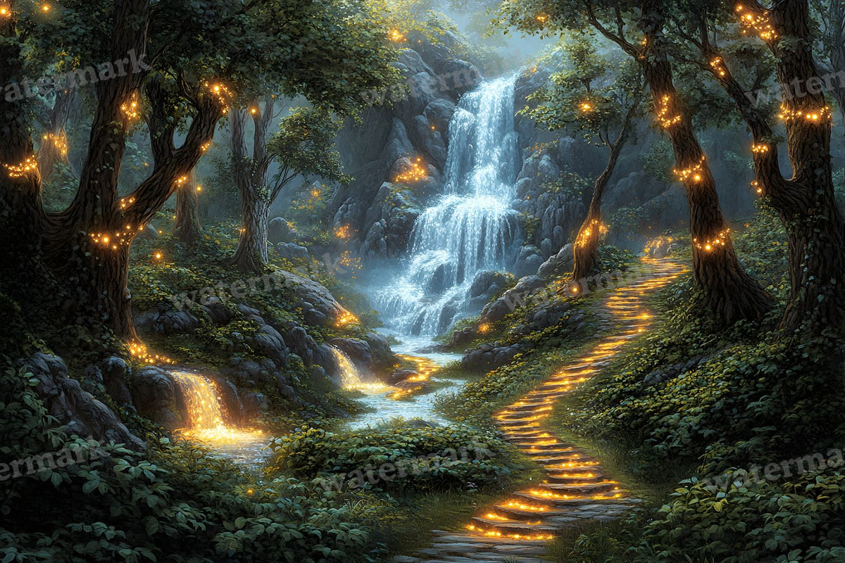 Enchanted Fairytale Forest Backdrop Images