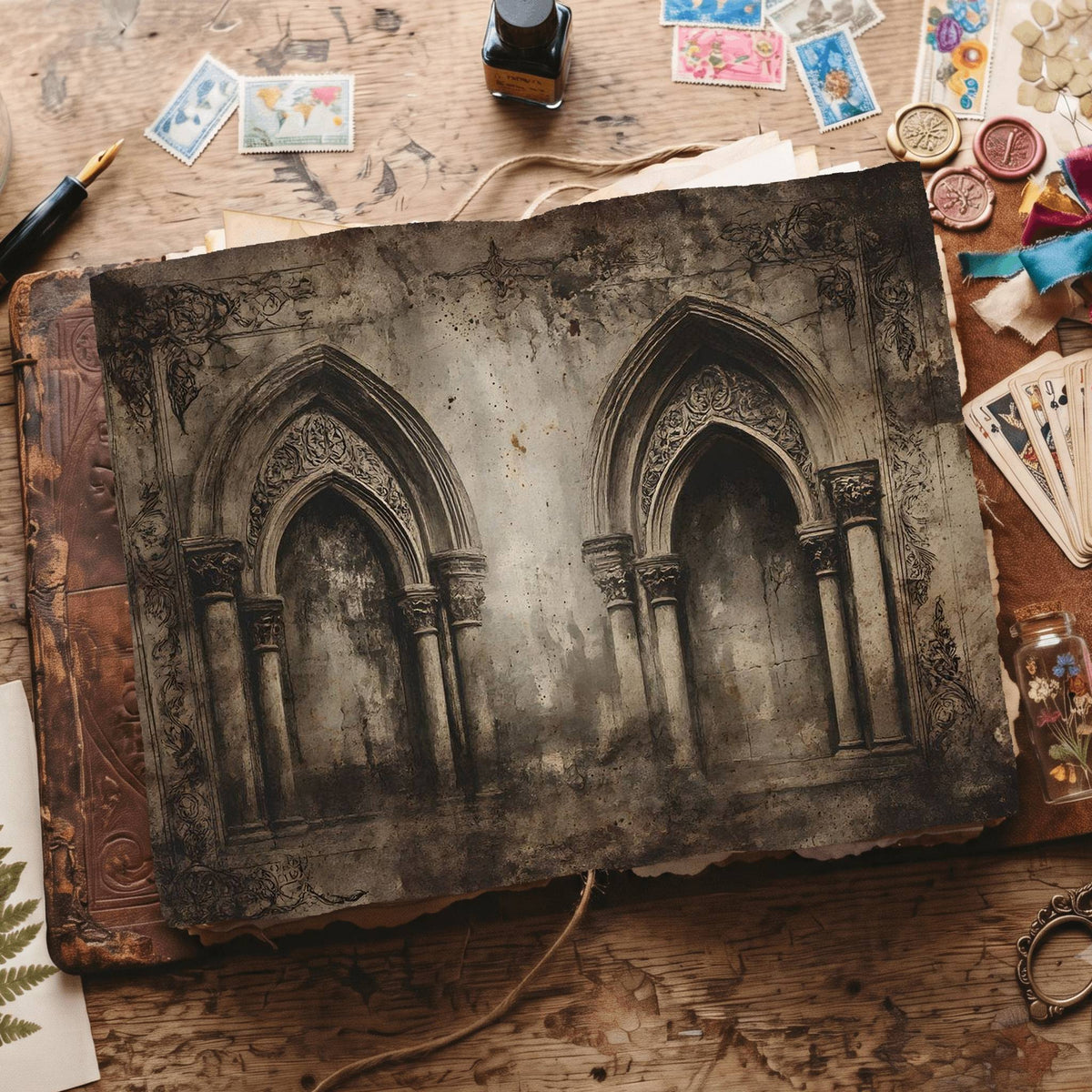 Gothic Digital Papers